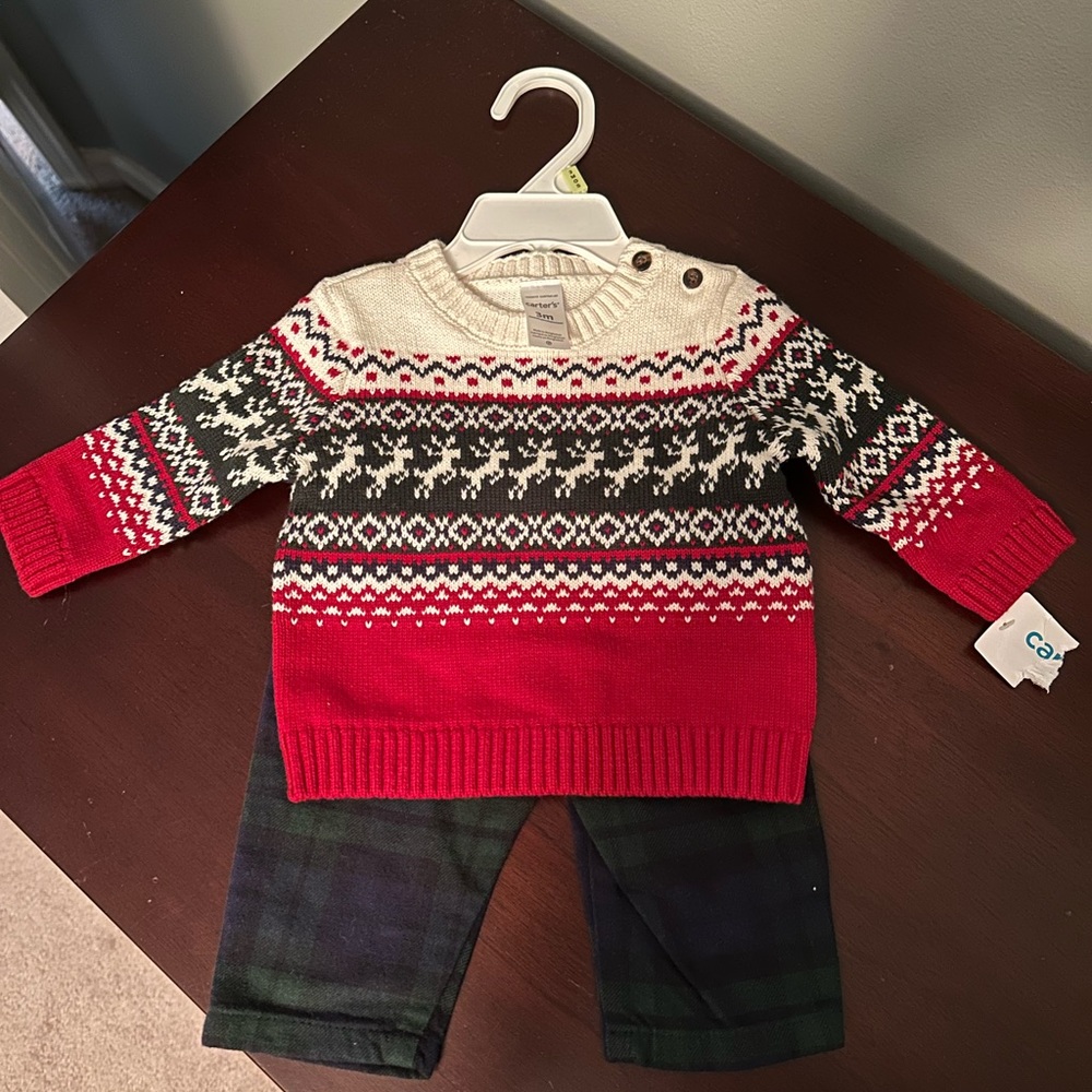 Holiday Sweater & Pant Set